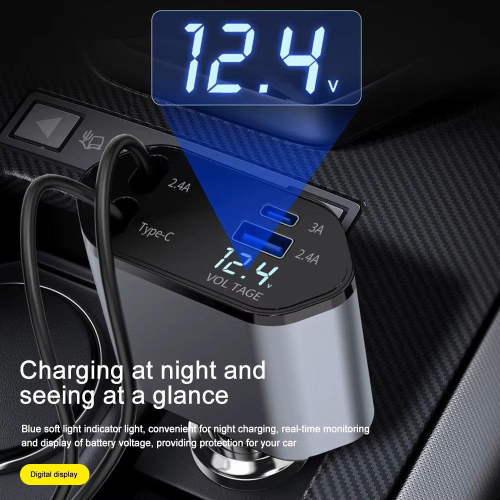 Retractable Car Charger